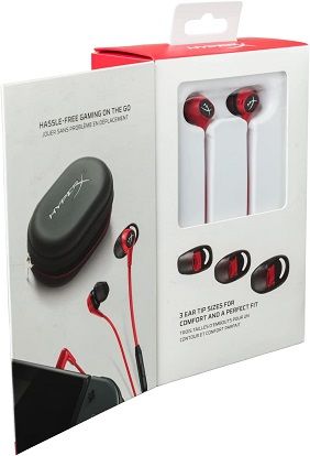 Gaming Headphones HyperX Cloud Earbuds - with Mic for Nintendo Switch and Mobile Gaming-Review